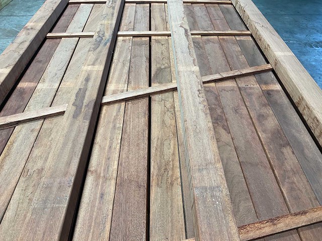 Hardhouten regel 4-zijdig geschaafd 250x6,8x4,5 cm (50x) - afbeelding 5 van  8