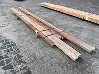 Hardhouten regel 50x10 cm (7x) - afbeelding 1 van  3