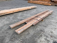 Hardhouten regel 50x10 cm (7x) - afbeelding 2 van  3