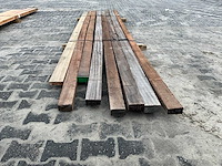 Hardhouten regel 5x10 cm (8x) - afbeelding 3 van  3