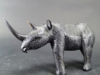Hardhouten rhinoceros - afbeelding 1 van  5