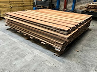 Hardhouten schutting 180x180 cm (8x) - afbeelding 5 van  5