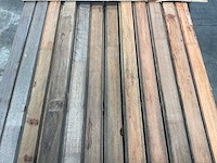 Hardhouten startblokhutprofiel 400x6,5x2,7 cm (100x) - afbeelding 3 van  7