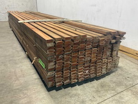 Hardhouten startblokhutprofiel 400x6,5x2,7 cm (100x) - afbeelding 5 van  7