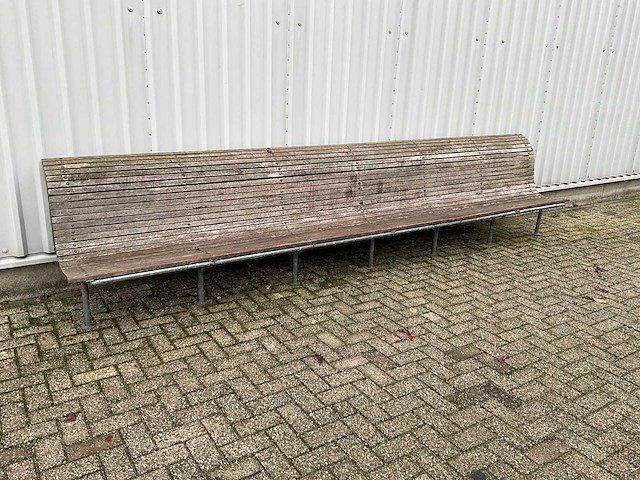 Hardhouten terrasbank - afbeelding 1 van  6