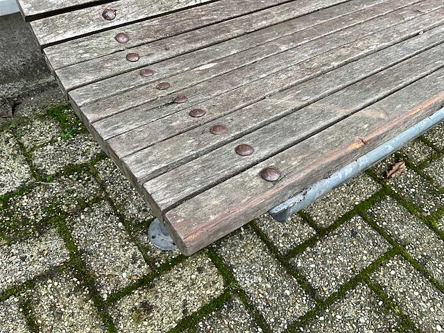 Hardhouten terrasbank - afbeelding 5 van  6