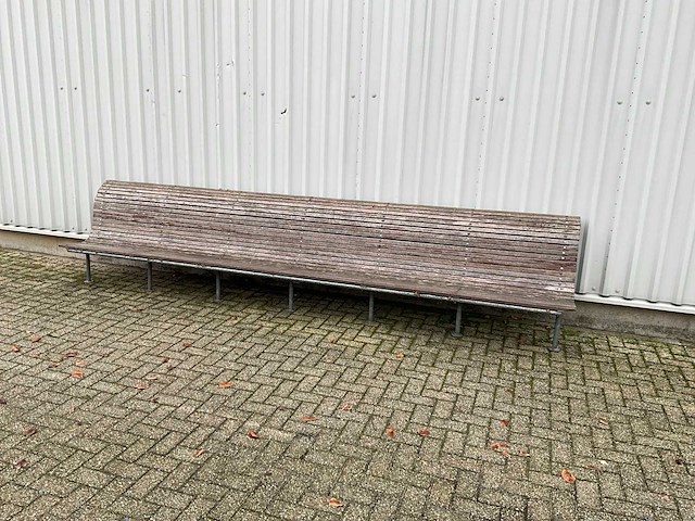 Hardhouten terrasbank - afbeelding 1 van  6