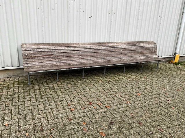 Hardhouten terrasbank - afbeelding 2 van  6