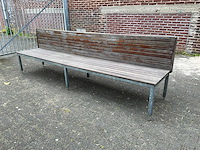 Hardhouten terrasbank - afbeelding 1 van  6