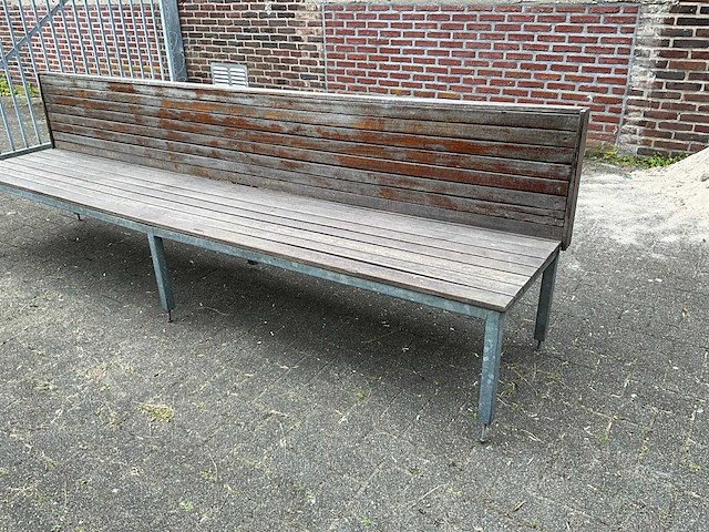 Hardhouten terrasbank - afbeelding 3 van  6