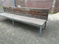 Hardhouten terrasbank - afbeelding 3 van  6