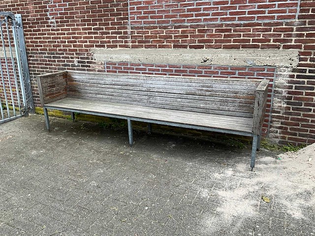 Hardhouten terrasbank - afbeelding 1 van  9