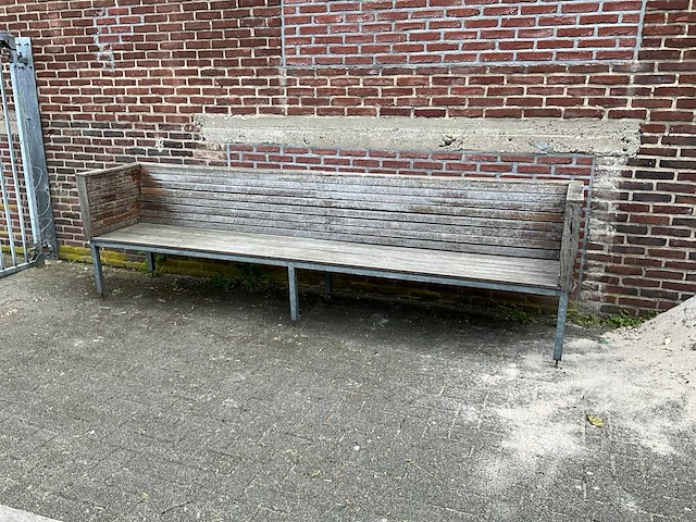 Hardhouten terrasbank - afbeelding 2 van  9
