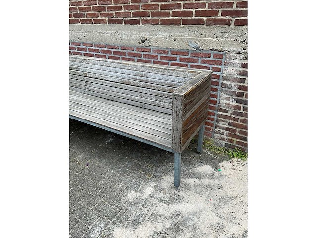 Hardhouten terrasbank - afbeelding 3 van  9