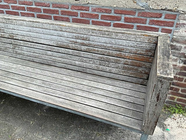 Hardhouten terrasbank - afbeelding 4 van  9
