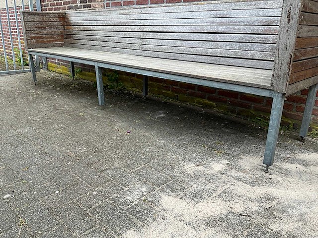 Hardhouten terrasbank - afbeelding 7 van  9