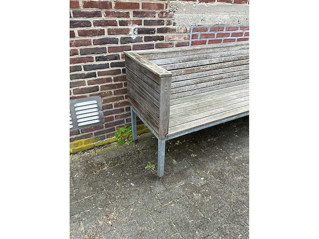 Hardhouten terrasbank - afbeelding 8 van  9