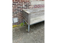 Hardhouten terrasbank - afbeelding 8 van  9