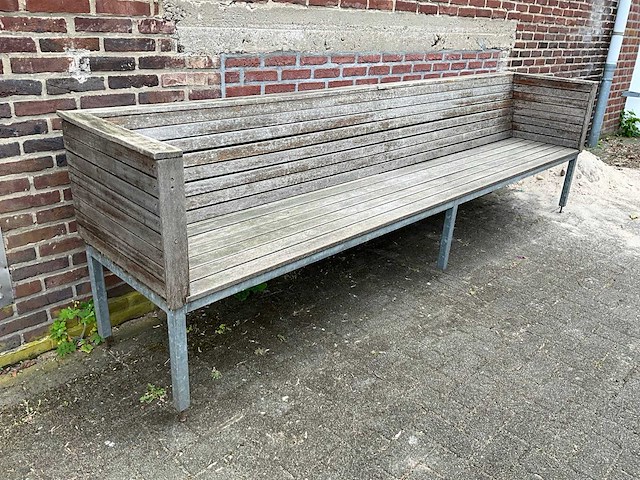 Hardhouten terrasbank - afbeelding 9 van  9