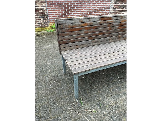 Hardhouten terrasbank - afbeelding 5 van  5