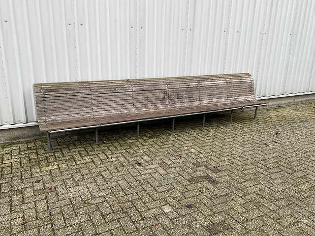 Hardhouten terrasbank - afbeelding 2 van  6