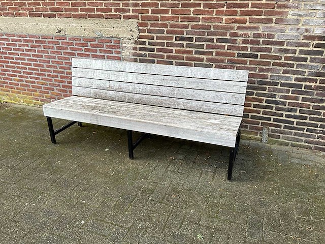 Hardhouten terrasbank - afbeelding 2 van  7