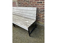 Hardhouten terrasbank - afbeelding 4 van  7