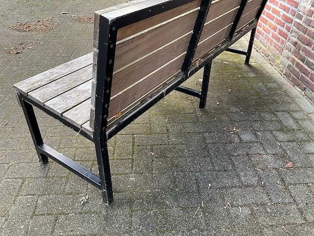 Hardhouten terrasbank - afbeelding 6 van  7