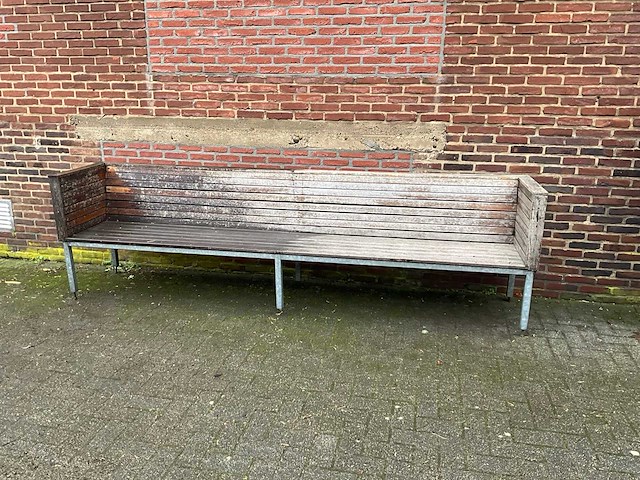 Hardhouten terrasbank - afbeelding 2 van  5