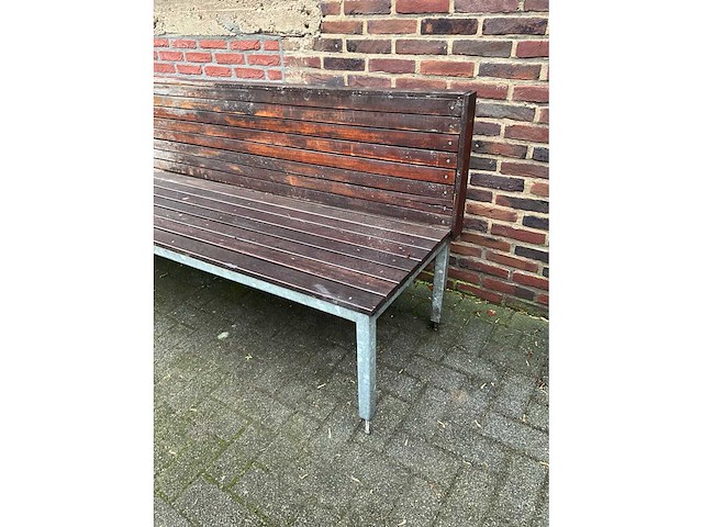 Hardhouten terrasbank - afbeelding 3 van  5