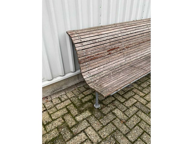 Hardhouten terrasbank - afbeelding 1 van  4