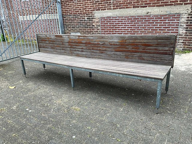 Hardhouten terrasbank - afbeelding 2 van  5
