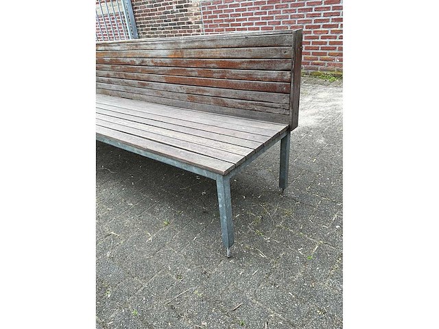 Hardhouten terrasbank - afbeelding 4 van  5