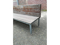 Hardhouten terrasbank - afbeelding 4 van  5