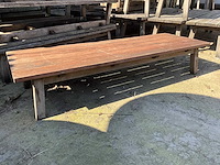 Hardhouten terrastafel (6x) - afbeelding 4 van  6