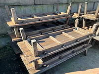 Hardhouten terrastafel (6x) - afbeelding 3 van  3