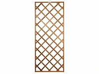 Hardhouten trellis recht met kader 180x75 cm (10x)