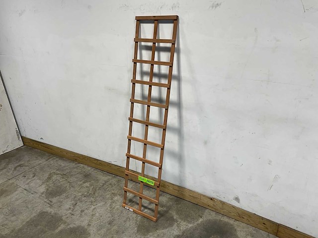 Hardhouten trellis rechthoekig 180x40 cm (10x) - afbeelding 1 van  5