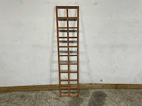 Hardhouten trellis rechthoekig 180x40 cm (10x) - afbeelding 3 van  5
