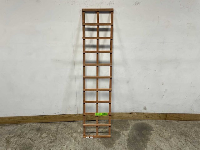 Hardhouten trellis rechthoekig 180x40 cm (10x) - afbeelding 3 van  8