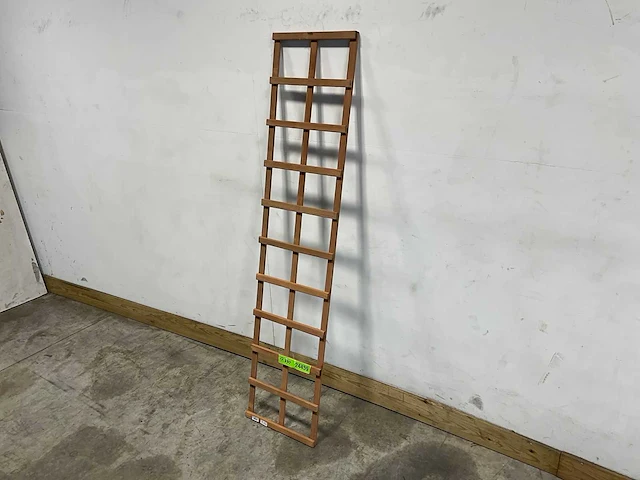 Hardhouten trellis rechthoekig 180x40 cm (10x) - afbeelding 2 van  8