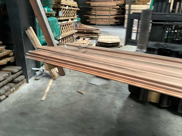 Hardhouten tuinplank 270x14,5x1,8 cm (11x) - afbeelding 6 van  10