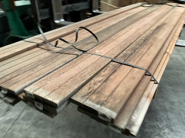 Hardhouten tuinplank 270x14,5x1,8 cm (11x) - afbeelding 9 van  10