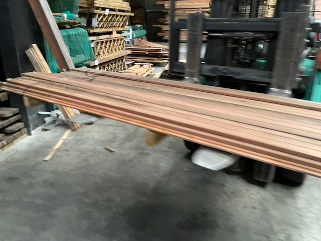 Hardhouten tuinplank 270x14,5x1,8 cm (11x) - afbeelding 5 van  10
