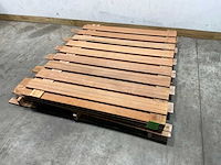 Hardhouten tuinscherm 21-planks - 180x150 cm (3x) - afbeelding 1 van  5