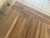 Hardhouten tuintafel - 200x100 cm - afbeelding 2 van  2