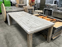 Hardhouten tuintafel - afbeelding 2 van  7