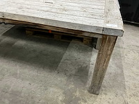 Hardhouten tuintafel - afbeelding 5 van  7