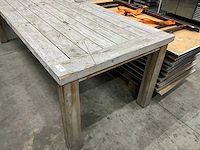 Hardhouten tuintafel - afbeelding 7 van  7