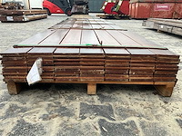 Hardhouten vlonderplank 1.6x14.5x396 cm (56x) - afbeelding 5 van  6